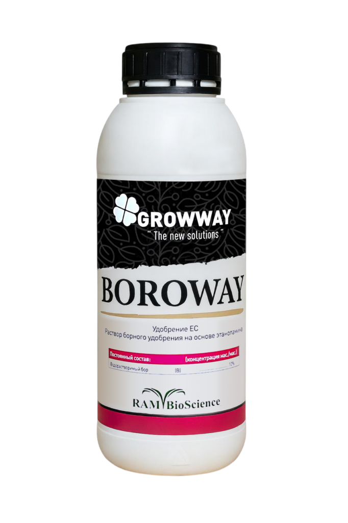 Борное удобрение BOROWAY, флакон 1 л