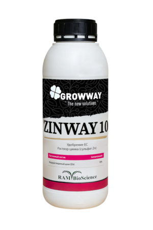 Цинковое удобрение ZINWAY, флакон 1 л